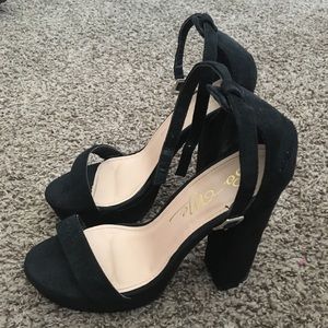 Fashion Nova black heels